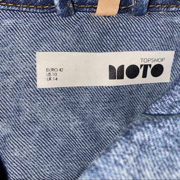 TOPSHOP American Flag printed DENIM jacket - Picture 7 of 7